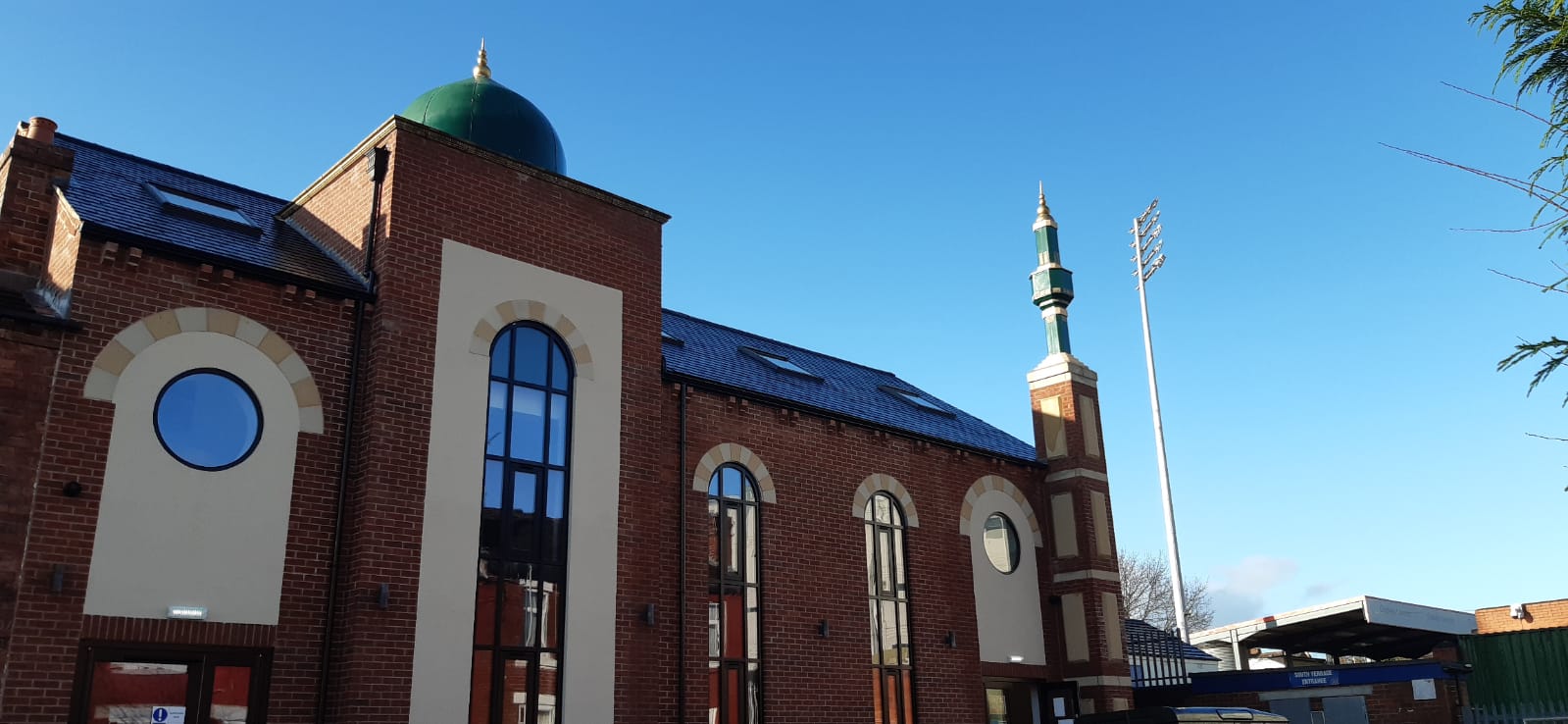 Photo of the inside of the Masjid